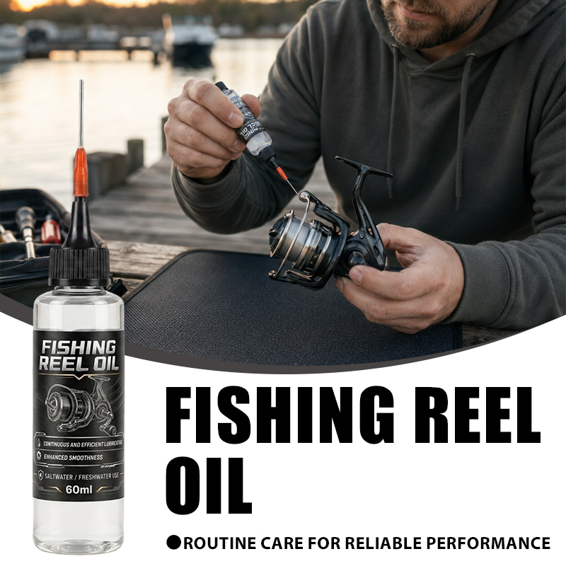 Baitcasting Reel - Formula Pelumas Cairan untuk Perawatan Reel