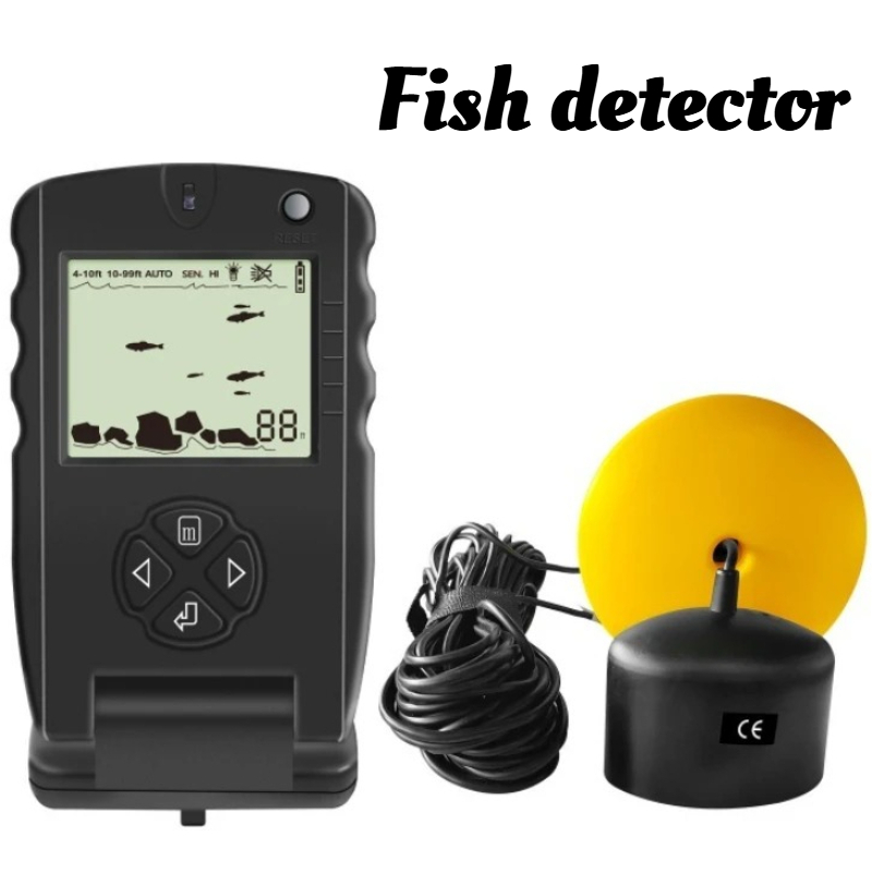 Fishing Equipment English - Detektor Ikan Sonar Detektor Ikan Portabel