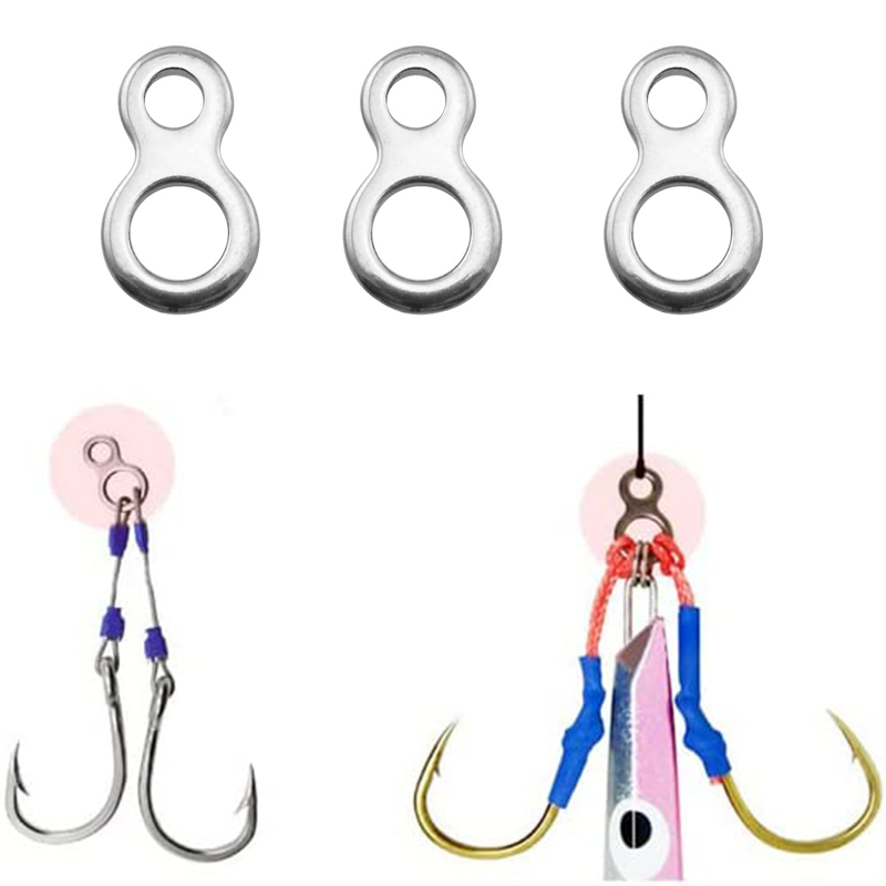 10-50pcs baja tahan karat mema - Fishing Equipment Cheap ulasan dan harga
