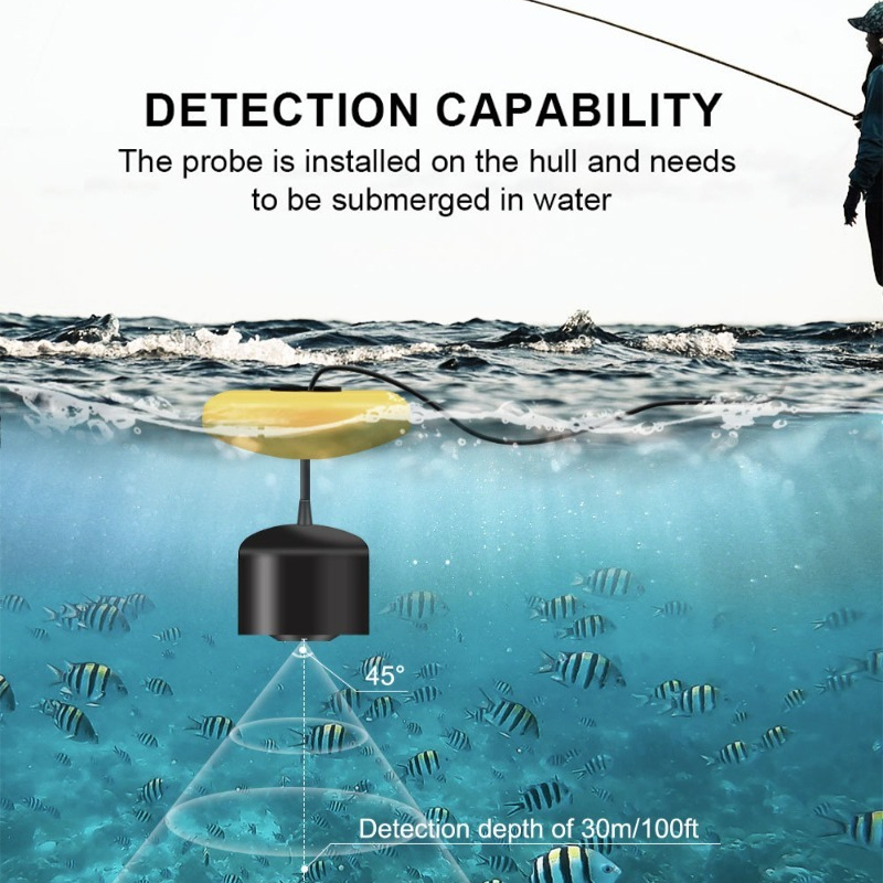 Detektor Ikan Sonar Detektor I - Fishing Equipment English ulasan dan harga